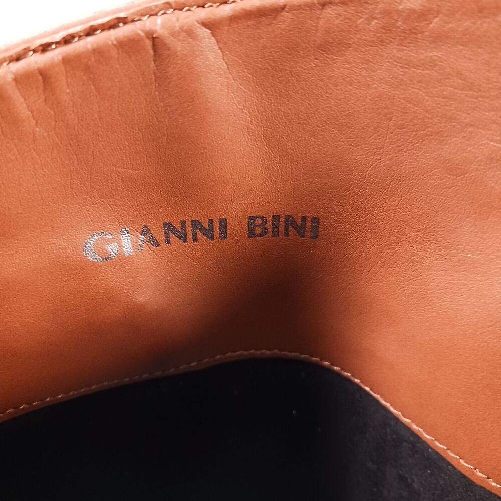 Gianni Bini Two Toned Brown & Black Riding Boots Gianni Bini 8M Equestrian VGUC - Picture 8 of 9